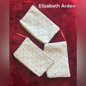 Three new Elizabeth Arden Cosmetic bag 100% Cotton Sparrow Society